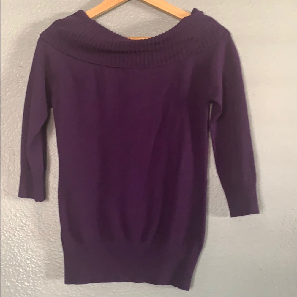 Cute purple top